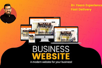 create a business website or basic website using wordpress