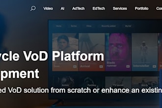 build vod app, roku app, roku channel, iptv app, ott, iptv website, iptv player