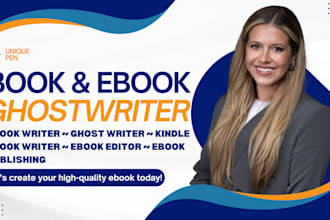 be nonfiction ebook ghostwriter for business ebook selfhelp ebook medical ebook