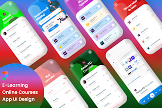 develop elearning app, education app, kid learning app, school app and website