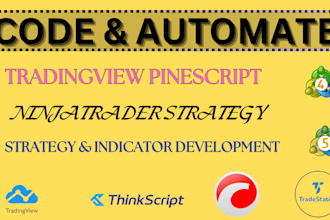 code pinescript to thinkscript, ninjascript, tradestation, quantower, metatrader