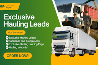 generate junk removal leads cleaning lead hauling lead junk removal landing page