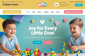 design baby clothing ecommerce website baby store clothing website kids clothing