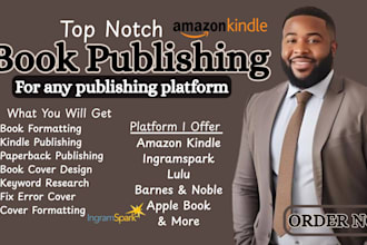 amazon kindle ebook publishing, children book formatting kdp self publishing