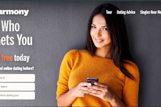 design dating website with chat, video and audio features