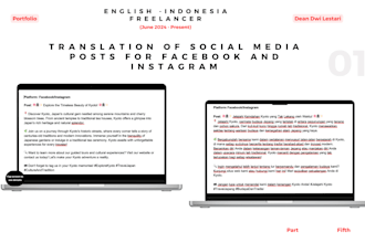 expert english to indonesian translation fast and accurate