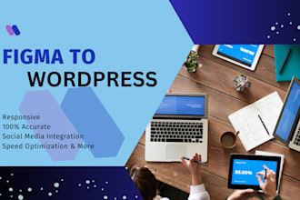 convert figma design  to wordpress