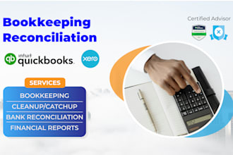 do bank reconciliation and bookkeeping in quickbooks