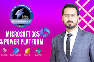develop microsoft powerapps power automate power bi solution