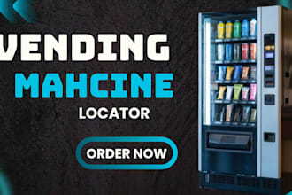 be your vending machine locator in the UK, USA, and canada