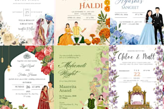 create best wedding and parties e invitiation cards for you all