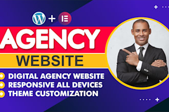 build smma website or digital marketing agency website professionally