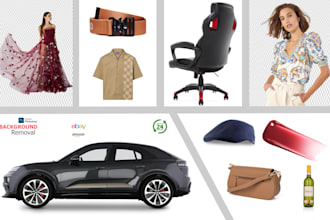 do high quality background removal for ecommerce and products