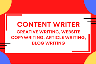be your content writer