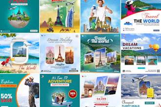 design city tour website, hotel booking website, agency, vacation website