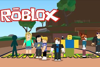 be your roblox epic game maker, script complete game, minecraft game, map,gui,ui