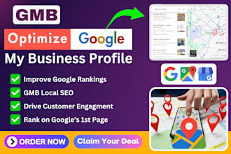 do gmb optimization service for google maps local SEO and gmb ranking