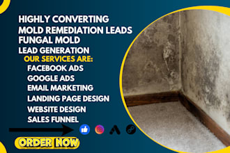 generate mold remediation leads mold house removal website water damage leads
