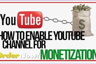 complete youtube channel monetization promotion