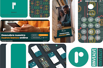 create a professional brand identity and branding kit