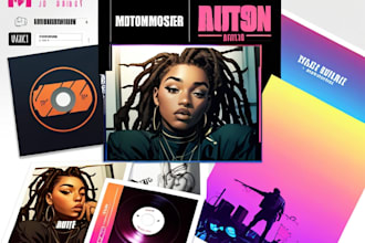 design a professional album cover, mixtape or single cover