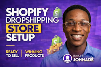 build shopify dropshipping store