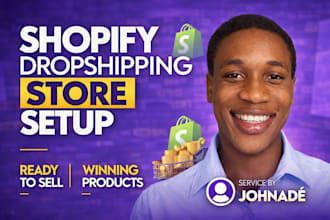 build shopify dropshipping store