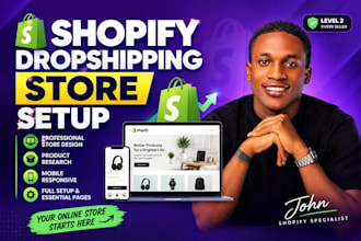 build shopify dropshipping store