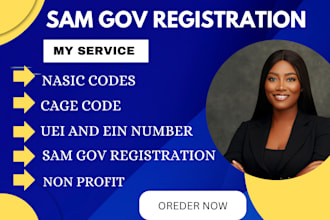 register your business on sam gov get uei ,cage code ,naics, apply for contract