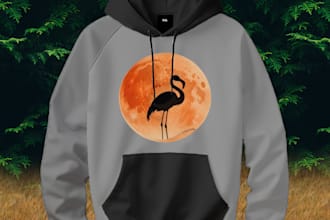 design simple and eye catchy t shirt and hoodies designs for your brand