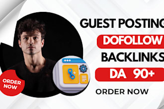 do article submission, guest posting to high da website,  dofollow guest posting