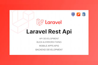be your backend developer, api intergation laravel, shopify