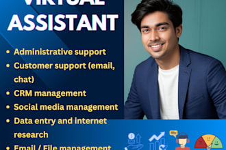 be your expert virtual assistant for admin, customer support, data entry
