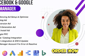 be your professional facebook, google ads manager to target business location