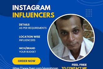 find leads of instagram influencers