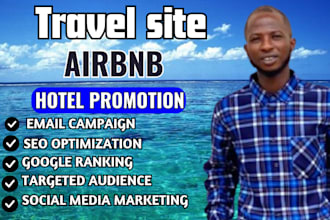 do travel site promotion vrbo airbnb listing SEO to boost hotel bookings