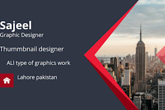 design amazing youtube thumbnail