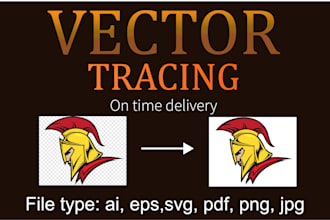 convert, vectorize, trace logo or image in adobe illustrator
