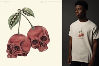 create skull print designs