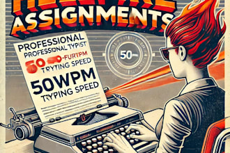 fast typing and assignment help for students 70 wpm typist and academic support