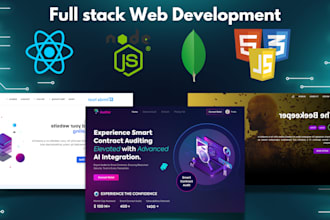 do full stack web development with mern, nextjs, and wordpress