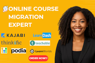 migrate your course website funnel to kajabi thinkific teachable gohighlevel