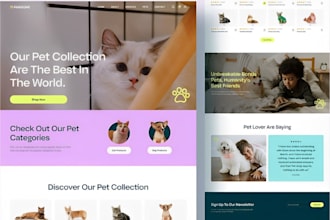 pet shopify store pet care store pet shop store pet website dropshipping store