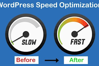 increase wordpress website speed optimization