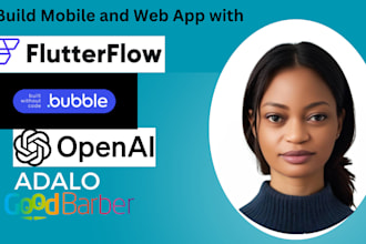 be your flutterflow developer, bubble io, bubble marketplace, flutterflow app