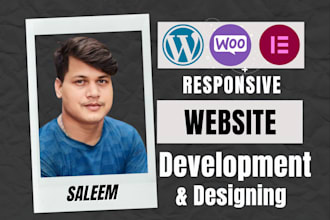 build, design website, redesign, clone, wordpress website development