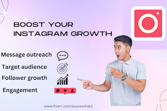 manage instagram growth and outreach for your business