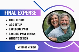 final expense leads burial insurance final expense website logo go high level