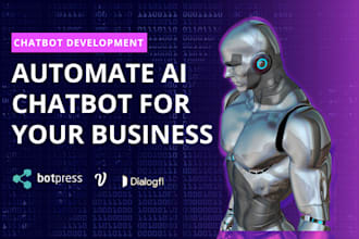 automate facebook ai chatbot on botpress chatfuel dialogflow voiceflow manychat