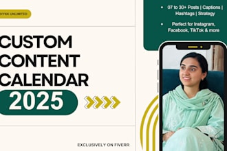 write a content calendar